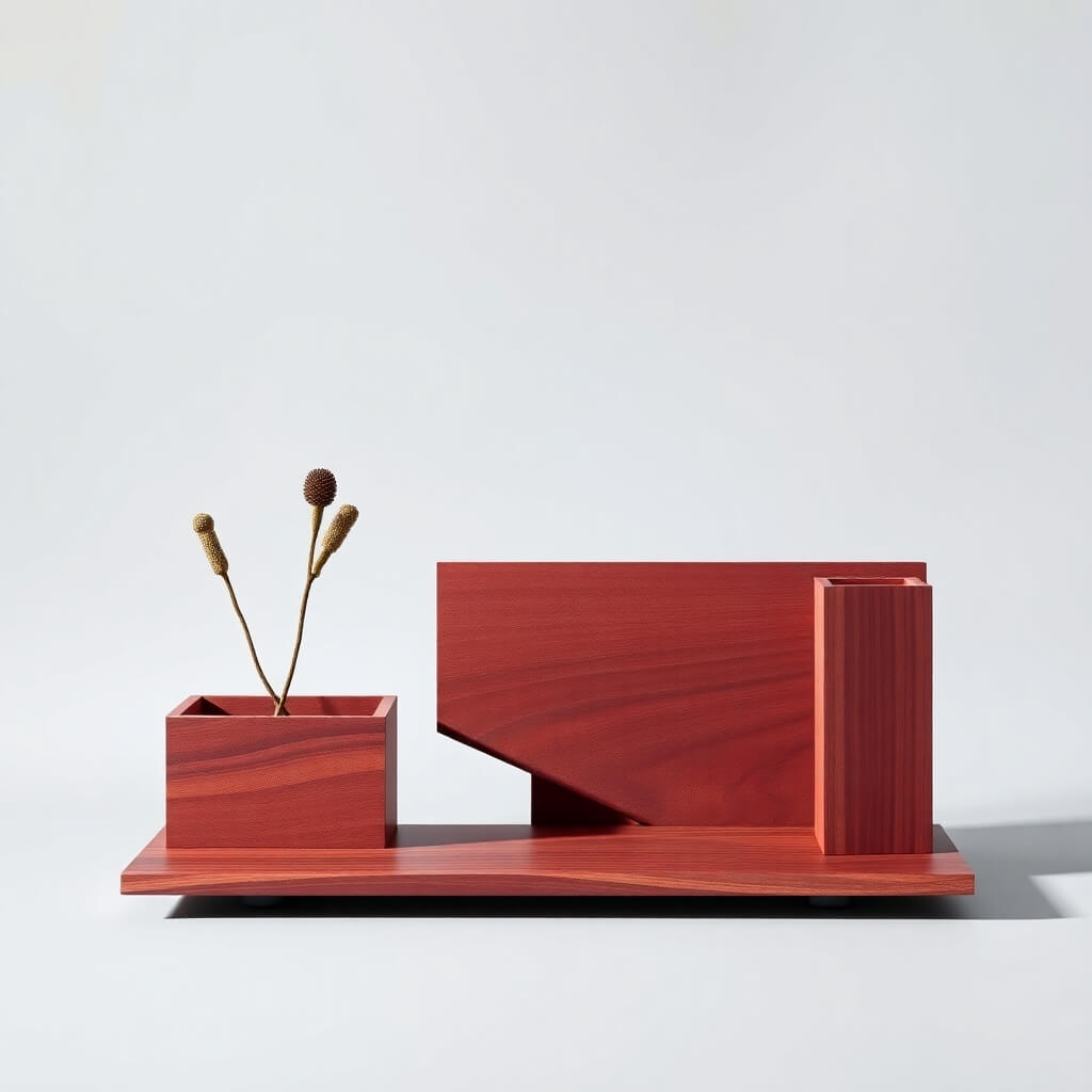 Wooden desk organizers
