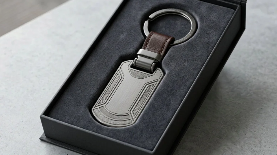 Test 1 Branded Keychain as a Corporate Gift