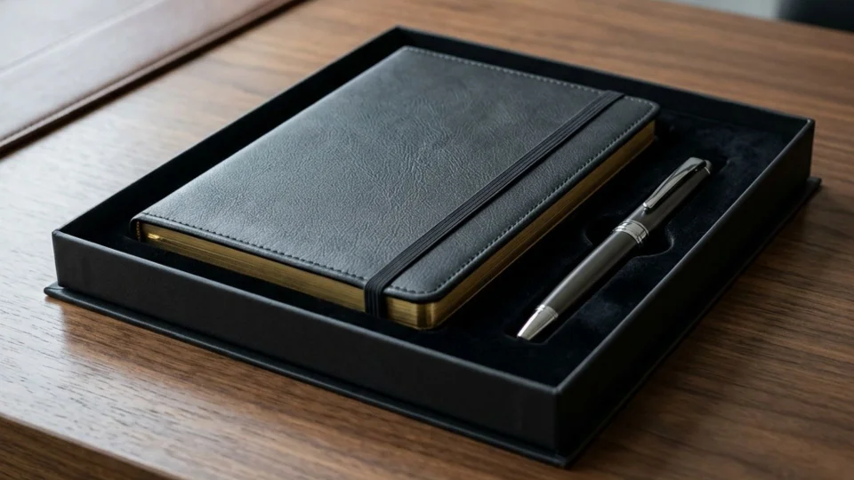 Test 1 Branded Notebook as a Corporate Gift