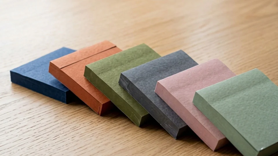 Test 1 Branded Sticky Notes Set as a Corporate Gift