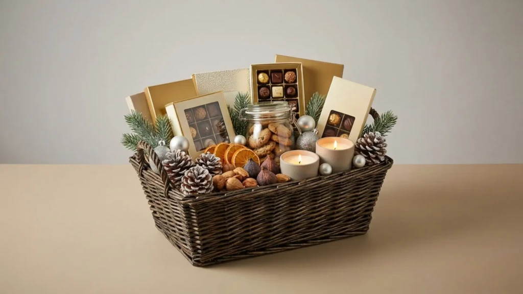 Test 1 Christmas Gift Basket as a Corporate Gift