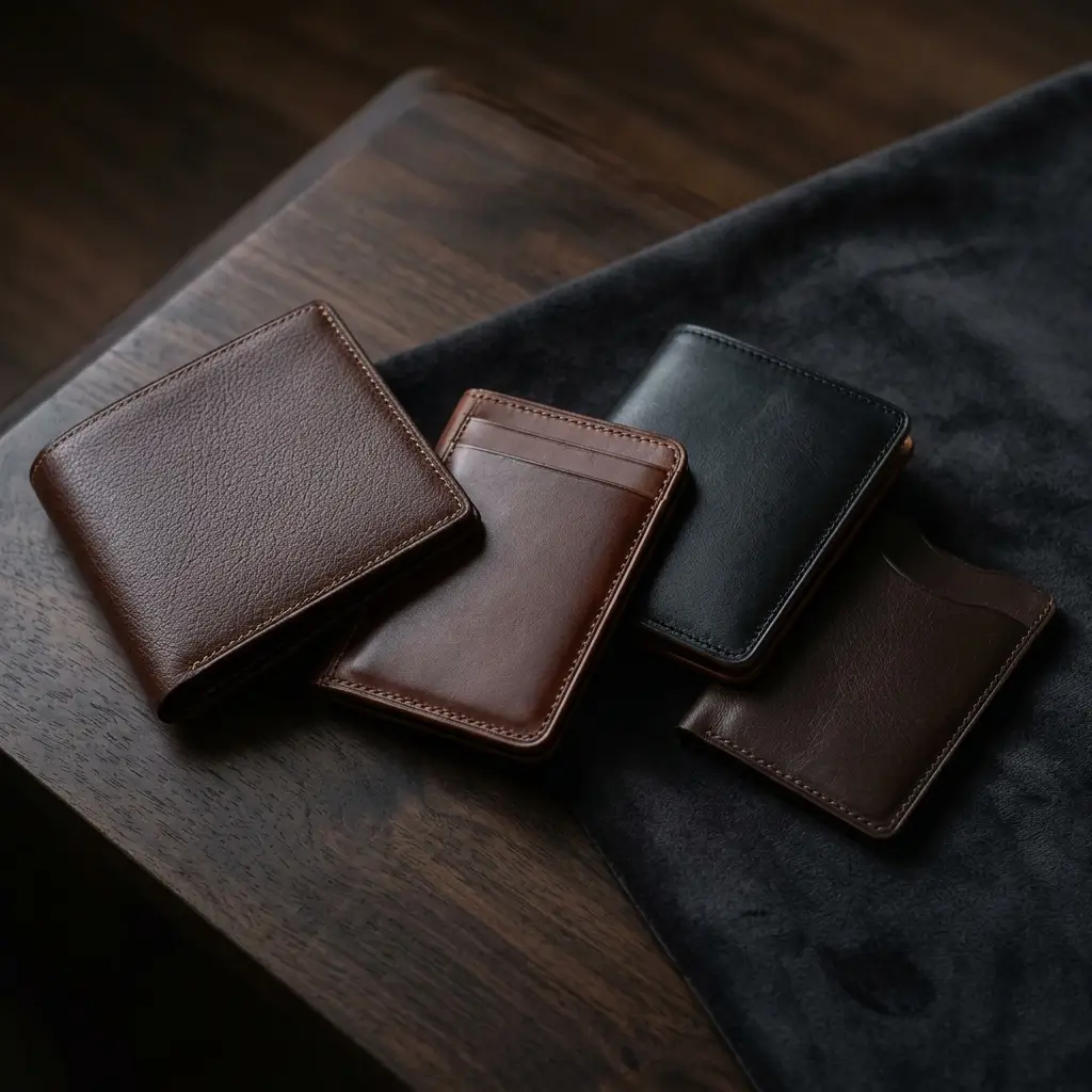 Test 1 Corporate Leather Wallet Set as a Customisable Corporate Gift 2