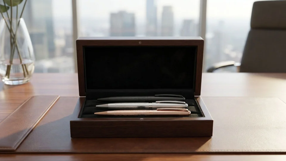 Test 1 Customized Pen Set as a Corporate Gift