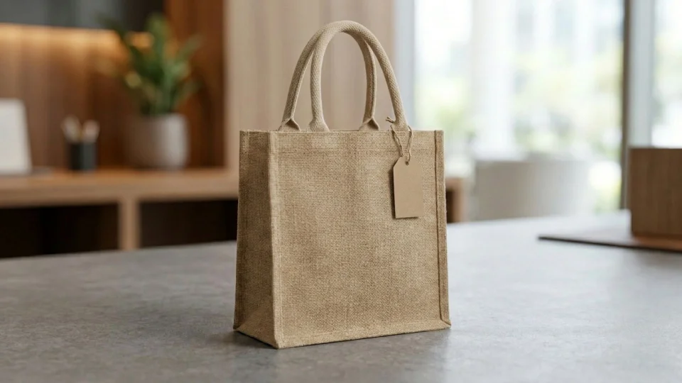 Test 1 Eco Friendly Jute Bag as a Corporate Gift