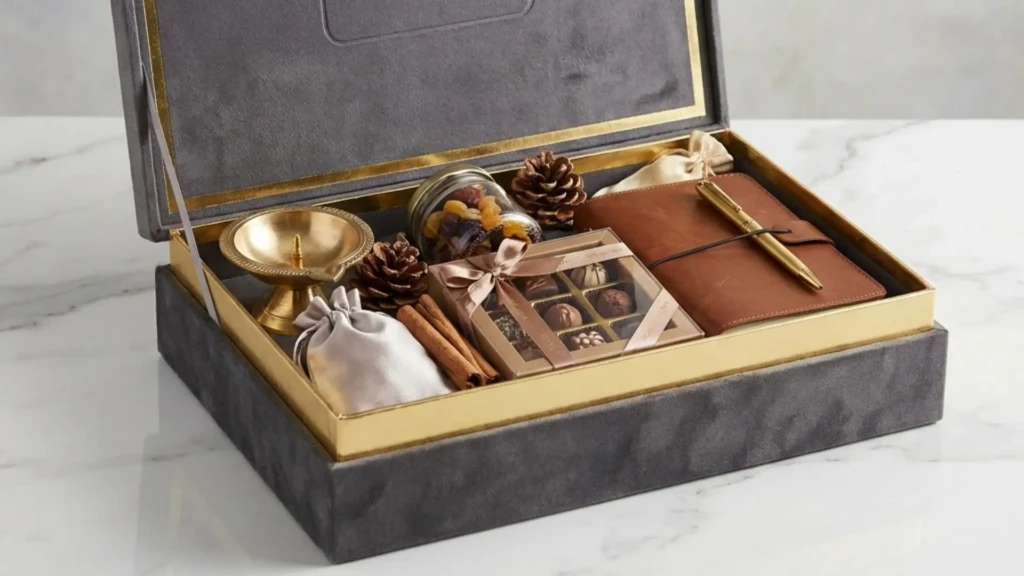 Test 1 Elegant Festive Classics Set as a Corporate Gift