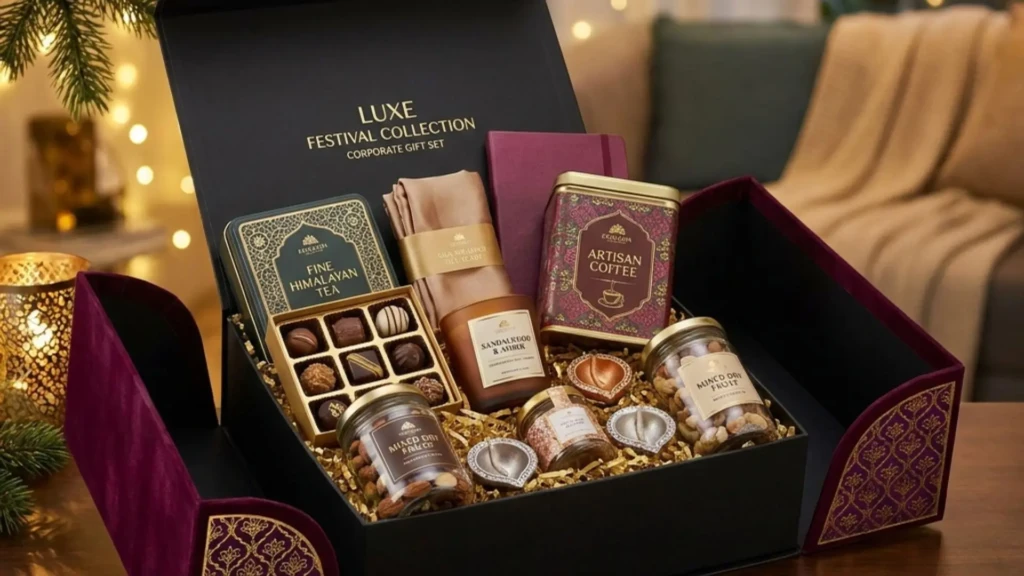 Test 1 Elegant Seasonal Gourmet Box as a Corporate Gift