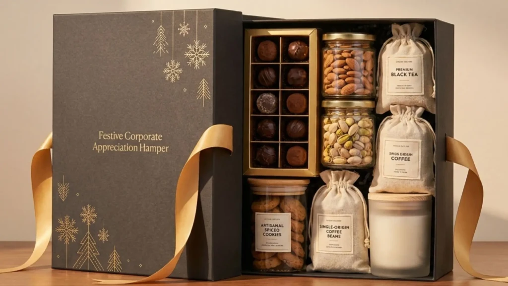 Test 1 Festive Corporate Appreciation Hamper as a Corporate Gift