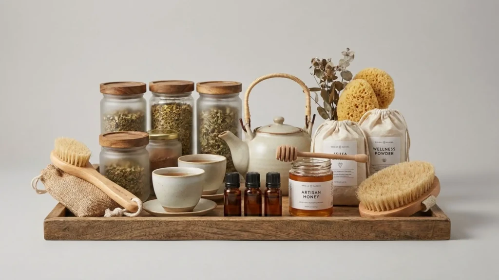 Test 1 Herbal Wellness Monsoon Box as a Corporate Gift