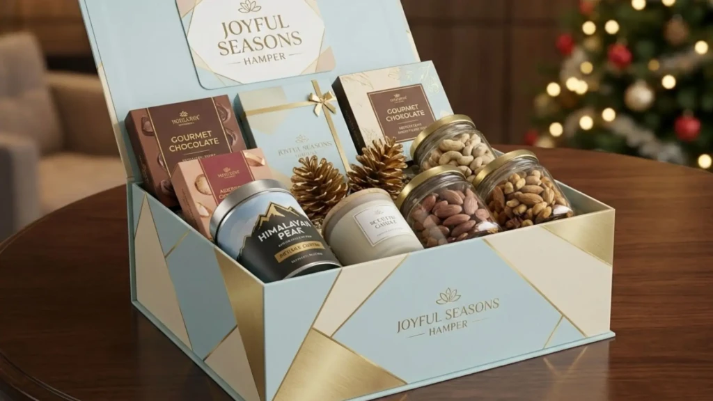 Test 1 Joyful Seasons Hamper as a Corporate Gift