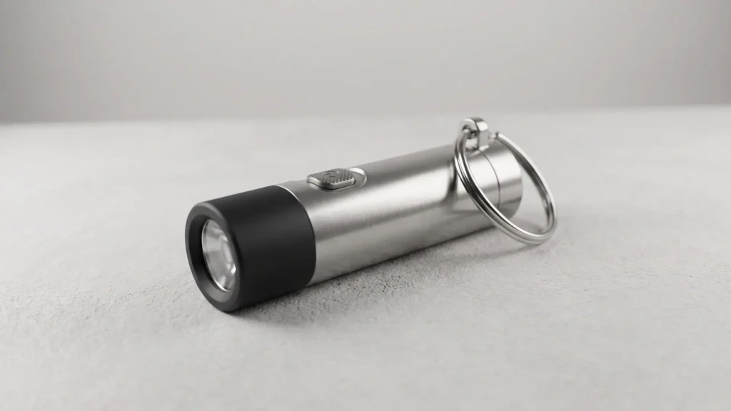 Test 1 LED Torch Keychain as a Corporate Gift
