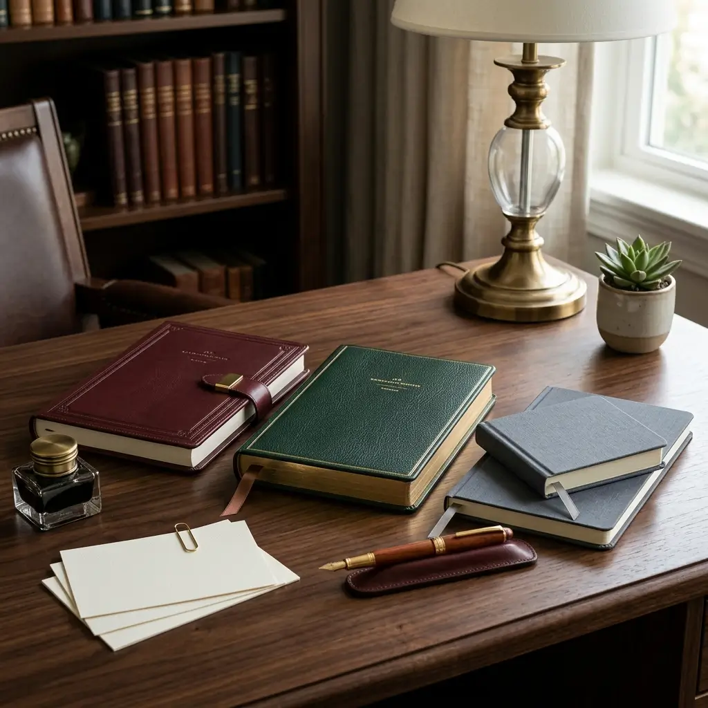 Test 1 Luxury Notebook Set with Embossed Branding as a Corporate Gift