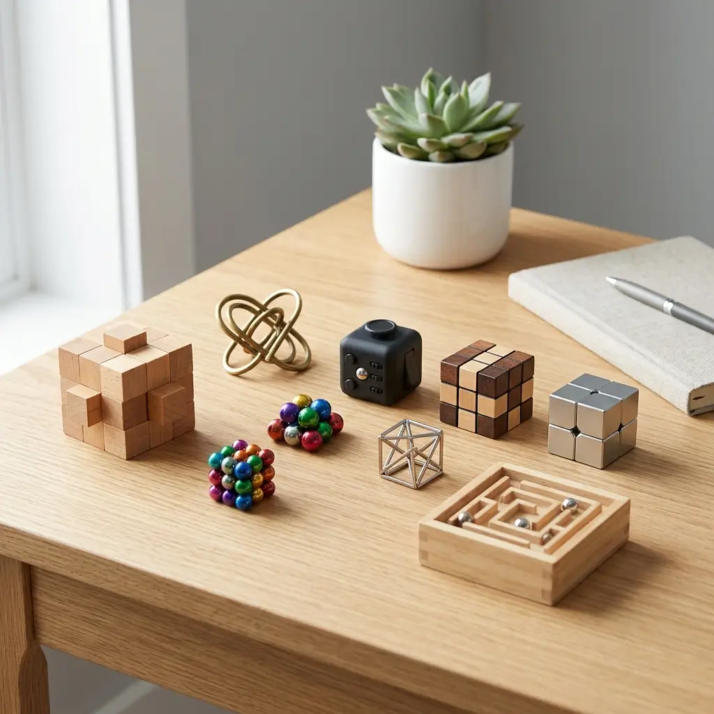 Test 1 Mini Desk Puzzle Games as a Corporate Gift