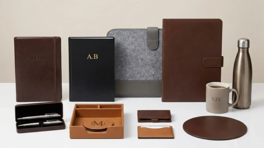 Test 1 Monogrammed Office Accessories as a Corporate Gift