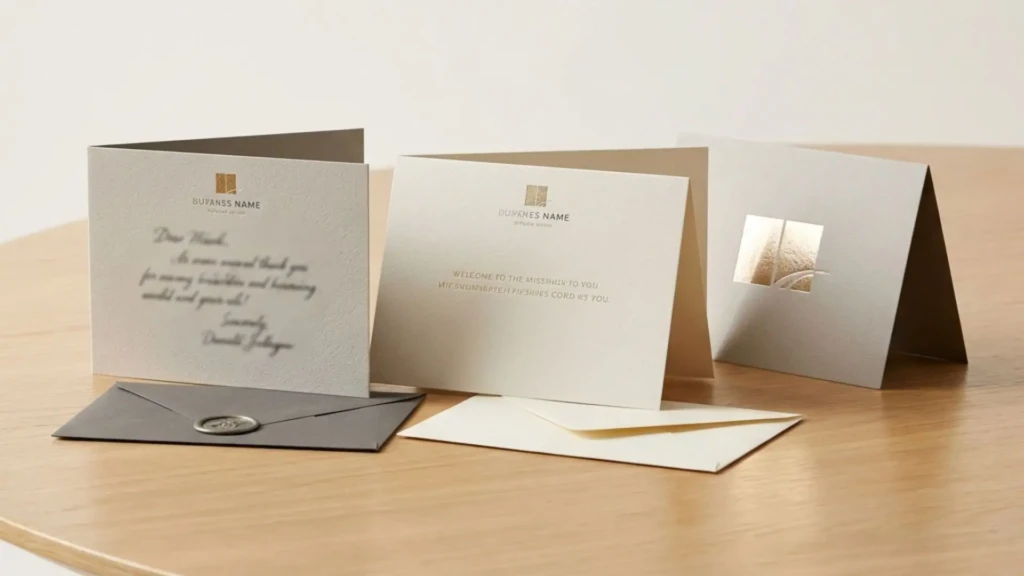 Test 1 Personalized Welcome Notes for New Clients and Employees as a Corporate Gift