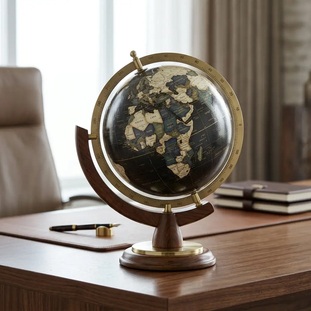 Test 1 Premium Desktop Globe Decor Piece as a Corporate Gift 2