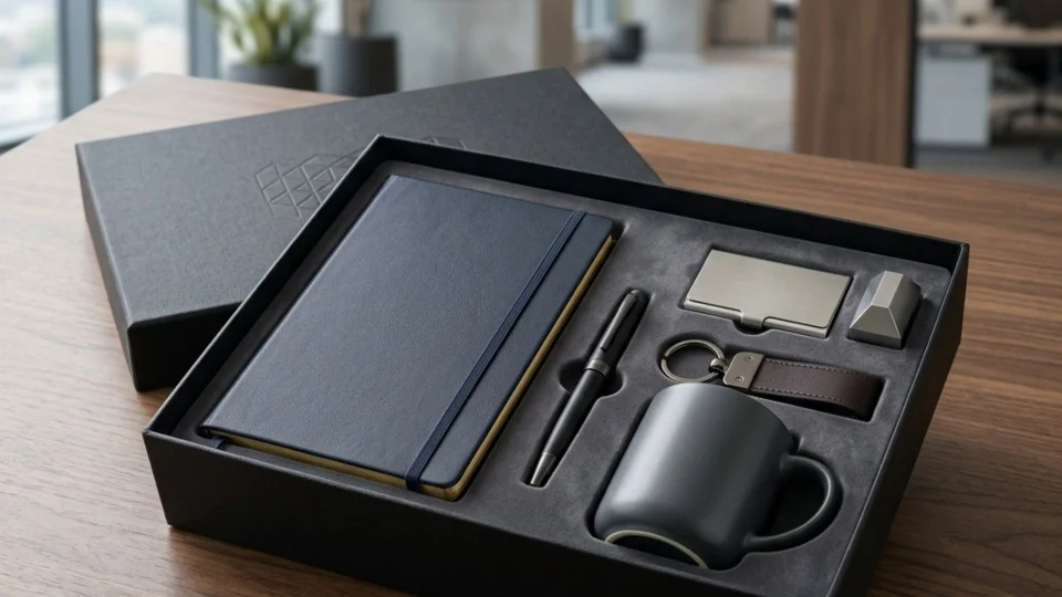 Test 1 Premium Leave Behind Kits as a Corporate Gift