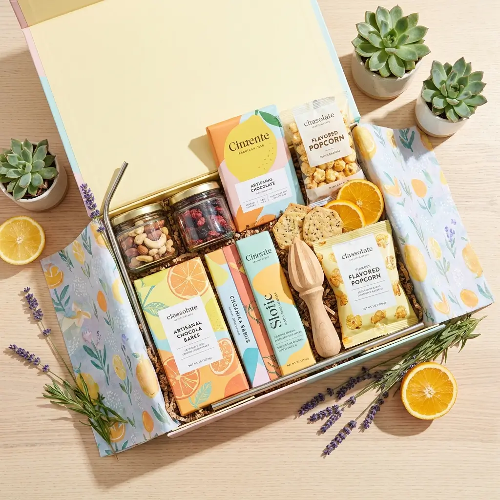 Test 1 Refreshment Hampers as a Customisable Corporate Gift
