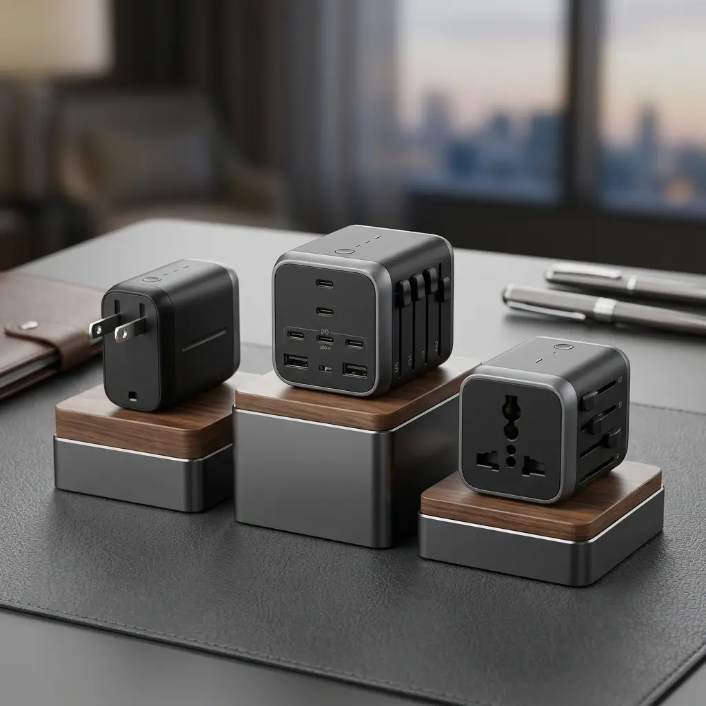 Test 1 Travel Adapters as a Customisable Corporate Gift