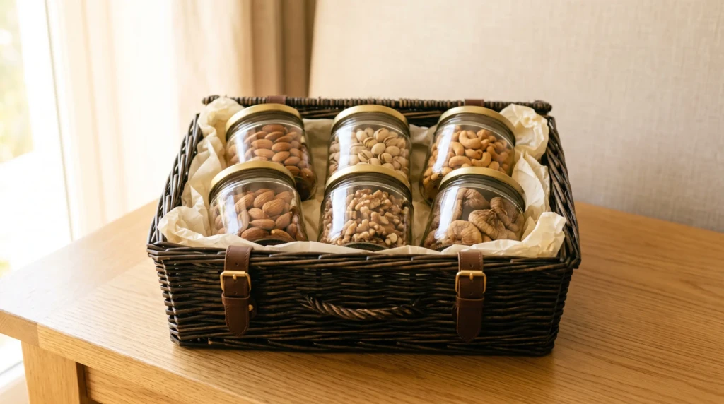 Test 1 Luxury Dry Fruit Hampers as a Corporate Gif