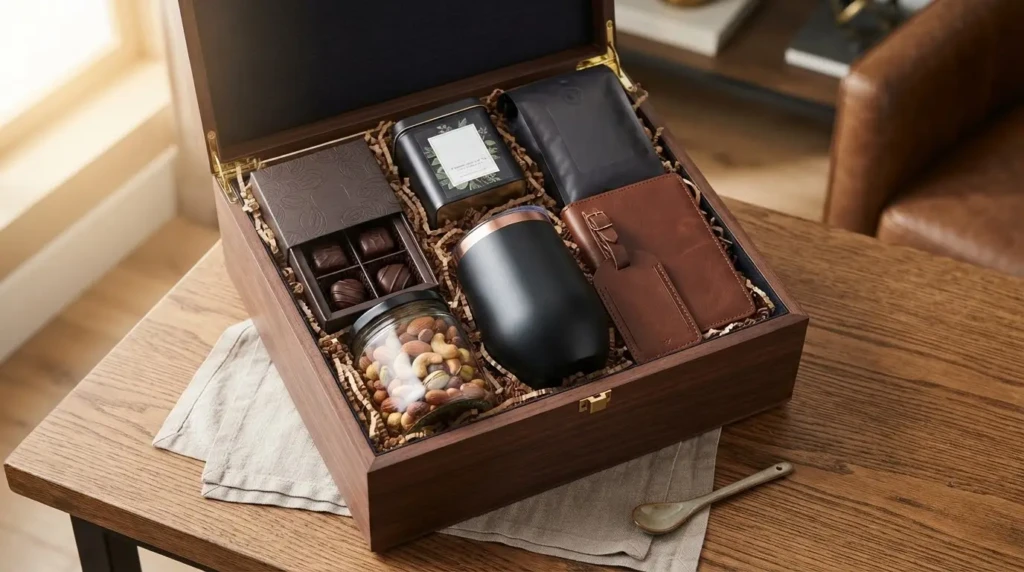 Test 1 Customized Client Relationship Gift Hampers